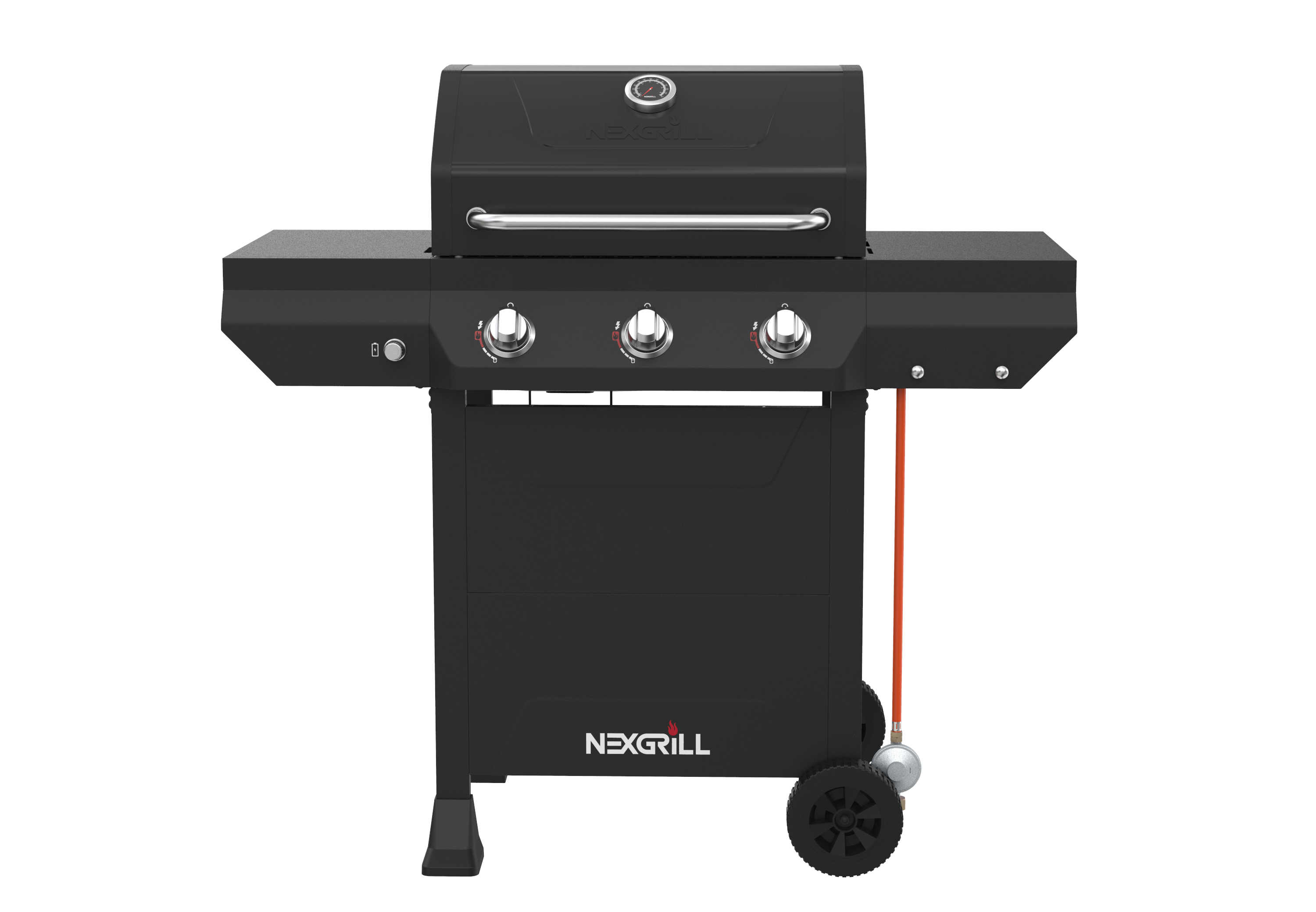 Gasgrill mit 3 Brennern